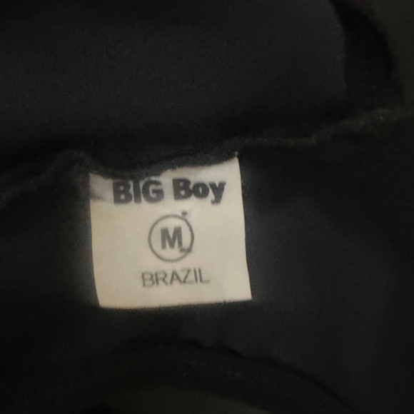 Big Boy Vegan Leather and Mesh Singlet Medium Gently worn Made in Brazil - Picture 6 of 6